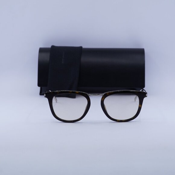 Final Price! Saint Laurent SL753 004 Havana/Silver/Yellow Sunglasses main image 9